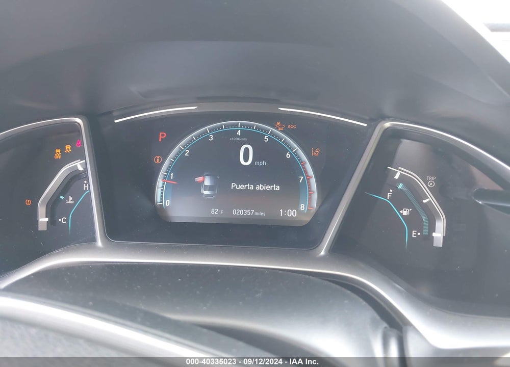 2021 HONDA CIVIC EX VIN: 2HGFC1F30MH706462
