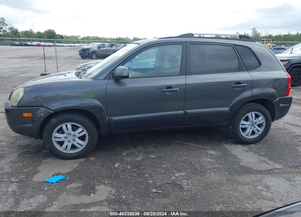 2007 HYUNDAI TUCSON LIMITED/SE VIN: KM8JN12D87U491606