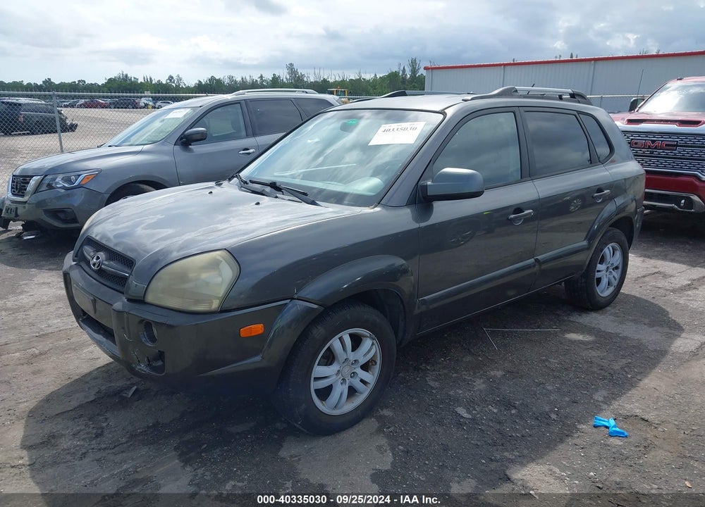 2007 HYUNDAI TUCSON LIMITED/SE VIN: KM8JN12D87U491606