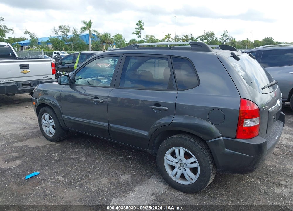 2007 HYUNDAI TUCSON LIMITED/SE VIN: KM8JN12D87U491606
