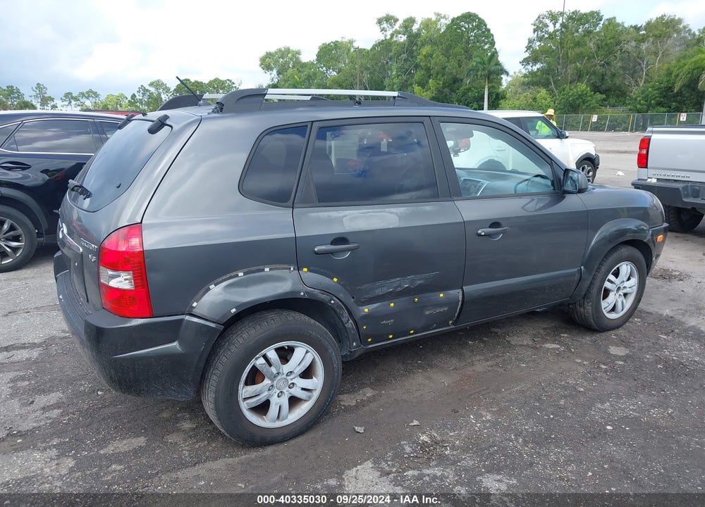 2007 HYUNDAI TUCSON LIMITED/SE VIN: KM8JN12D87U491606