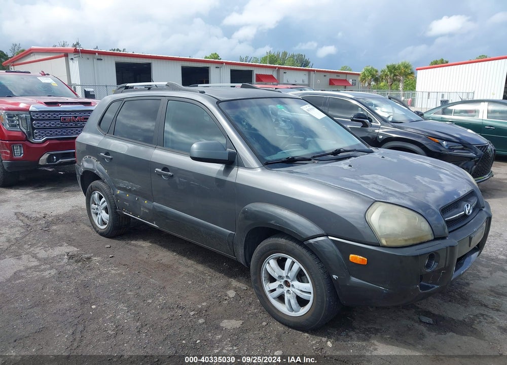 2007 HYUNDAI TUCSON LIMITED/SE VIN: KM8JN12D87U491606