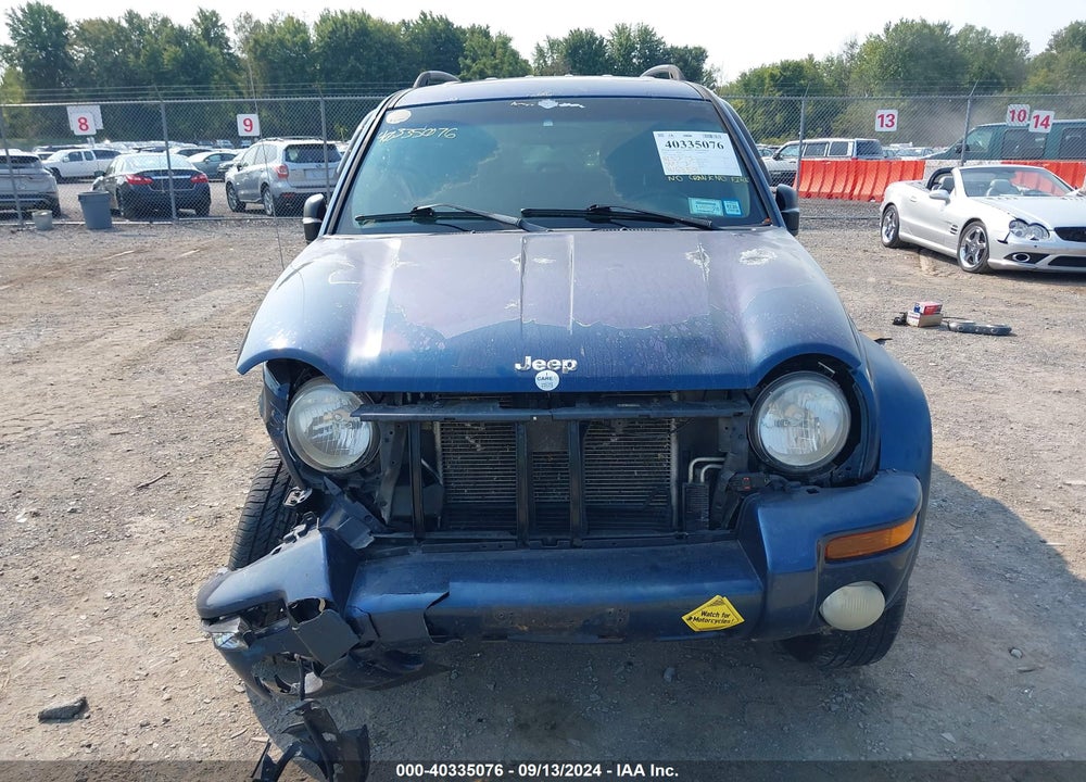 2003 JEEP LIBERTY LIMITED EDITION VIN: 1J4GK58K43W721753