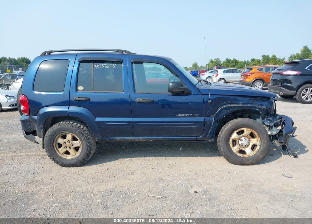 2003 JEEP LIBERTY LIMITED EDITION VIN: 1J4GK58K43W721753