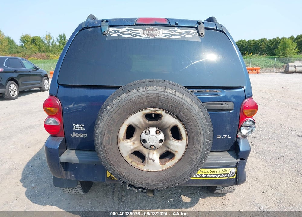 2003 JEEP LIBERTY LIMITED EDITION VIN: 1J4GK58K43W721753