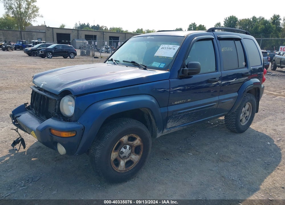 2003 JEEP LIBERTY LIMITED EDITION VIN: 1J4GK58K43W721753