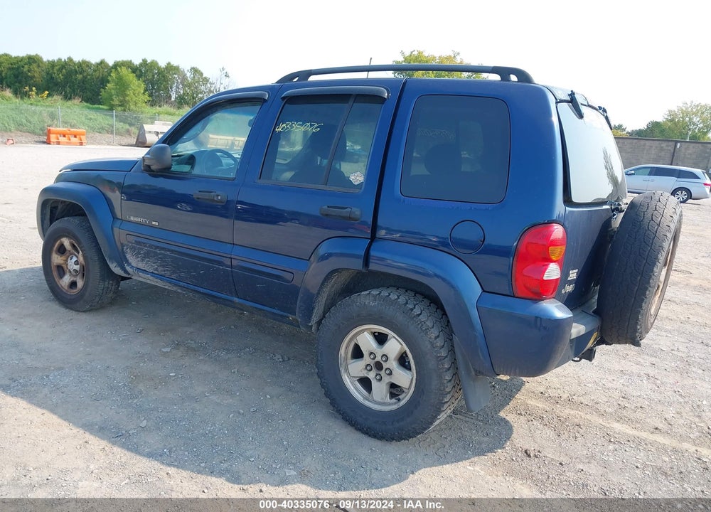 2003 JEEP LIBERTY LIMITED EDITION VIN: 1J4GK58K43W721753
