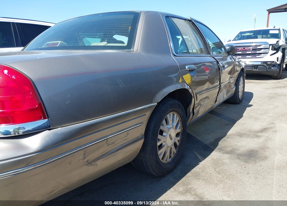 2004 FORD CROWN VICTORIA LX VIN: 2FAFP74W24X127648