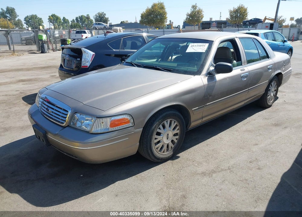 2004 FORD CROWN VICTORIA LX VIN: 2FAFP74W24X127648