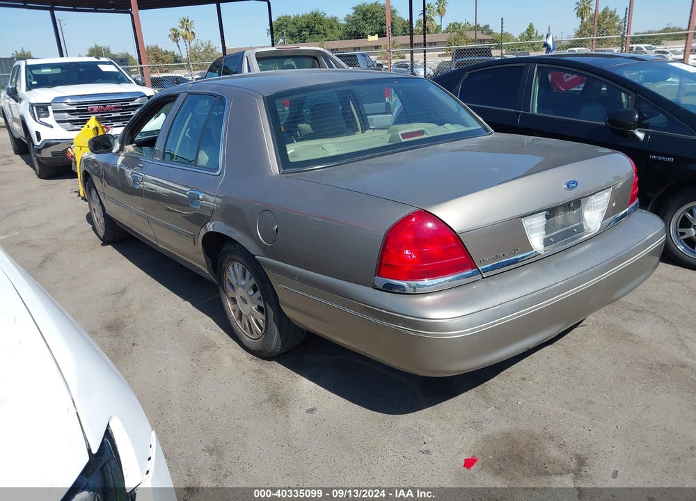 2004 FORD CROWN VICTORIA LX VIN: 2FAFP74W24X127648