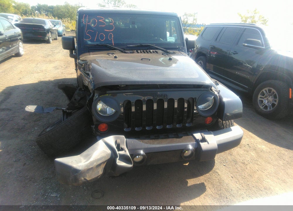 2012 JEEP WRANGLER UNLIMITED SAHARA VIN: 1C4HJWEG5CL285239