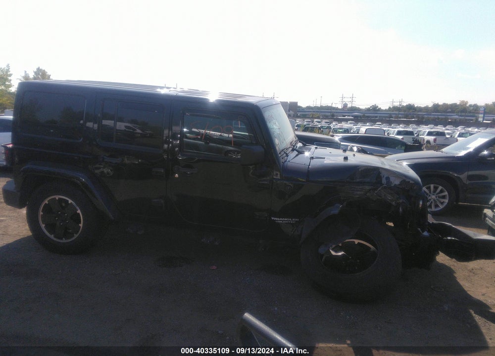 2012 JEEP WRANGLER UNLIMITED SAHARA VIN: 1C4HJWEG5CL285239