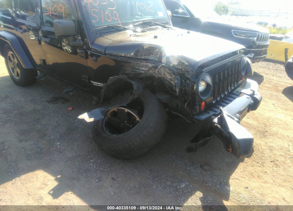 2012 JEEP WRANGLER UNLIMITED SAHARA VIN: 1C4HJWEG5CL285239