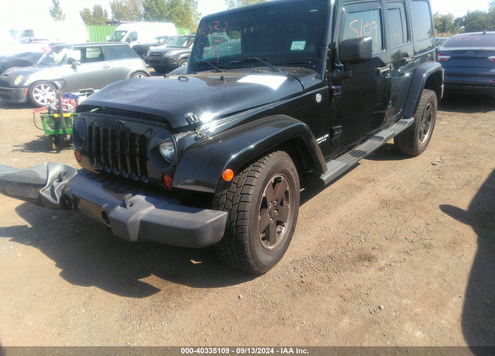 2012 JEEP WRANGLER UNLIMITED SAHARA VIN: 1C4HJWEG5CL285239