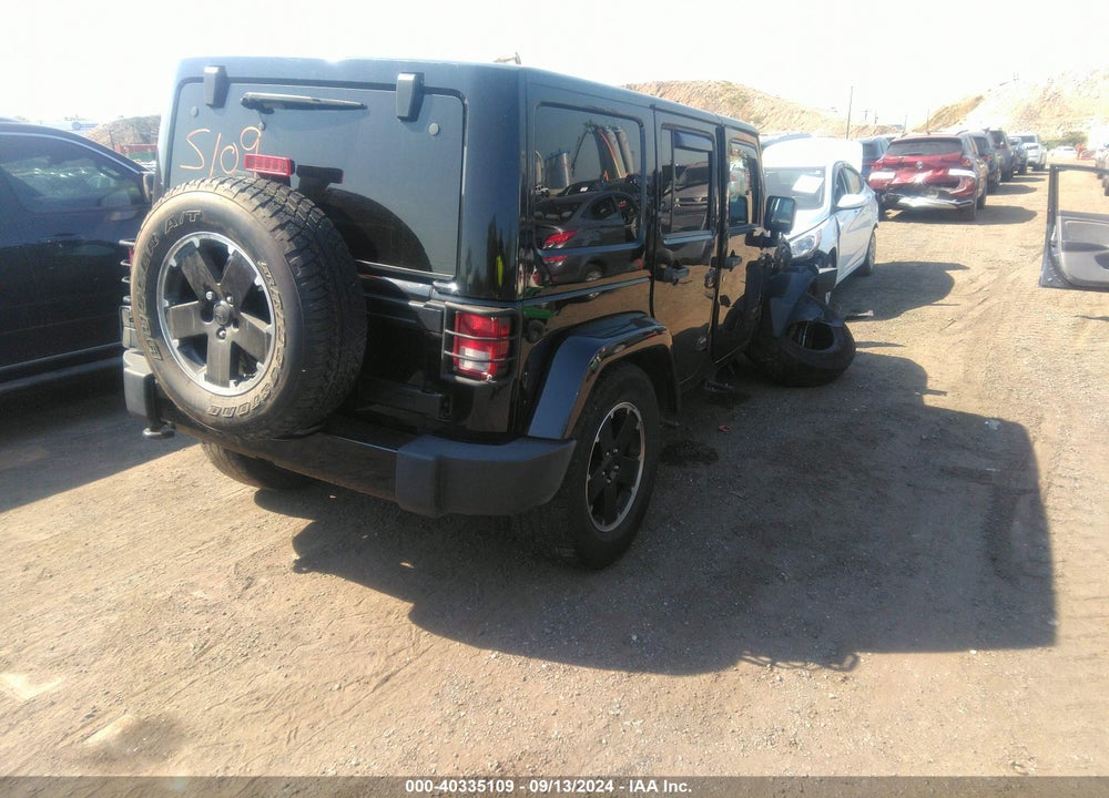 2012 JEEP WRANGLER UNLIMITED SAHARA VIN: 1C4HJWEG5CL285239