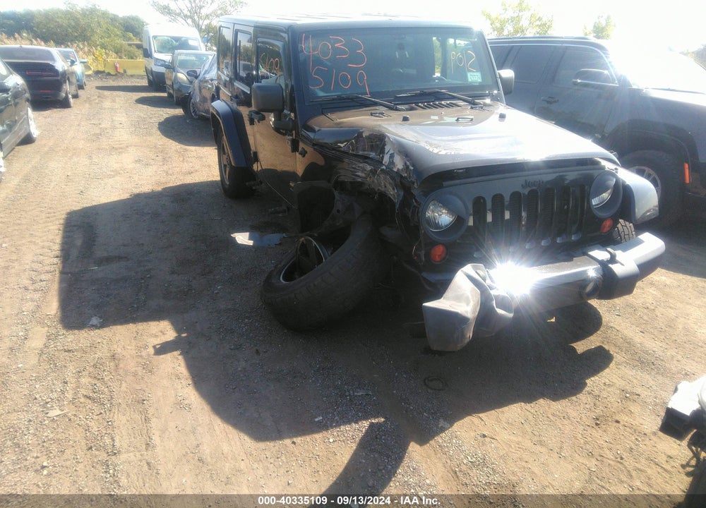 2012 JEEP WRANGLER UNLIMITED SAHARA VIN: 1C4HJWEG5CL285239