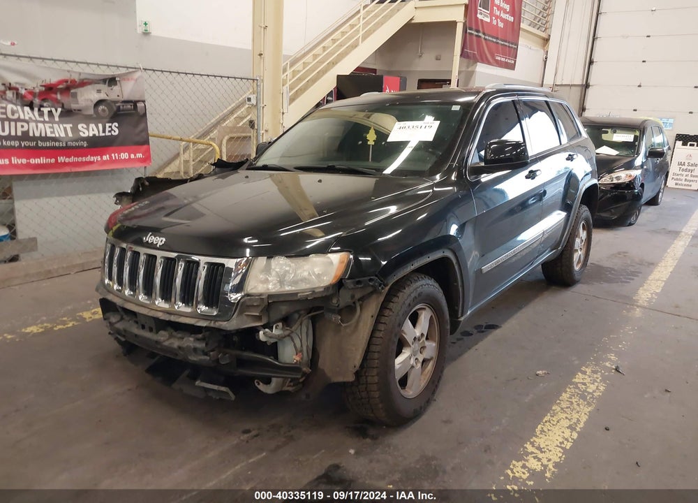 2011 JEEP GRAND CHEROKEE LAREDO VIN: 1J4RR4GG9BC566578