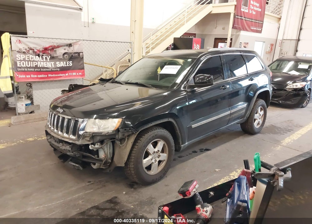 2011 JEEP GRAND CHEROKEE LAREDO VIN: 1J4RR4GG9BC566578
