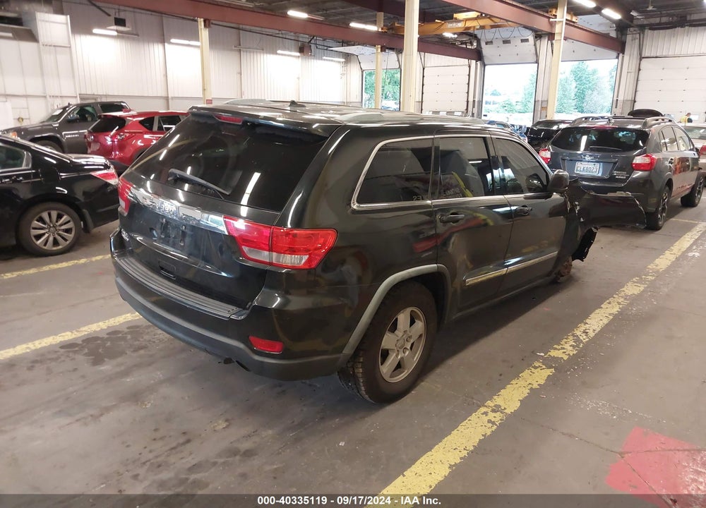 2011 JEEP GRAND CHEROKEE LAREDO VIN: 1J4RR4GG9BC566578