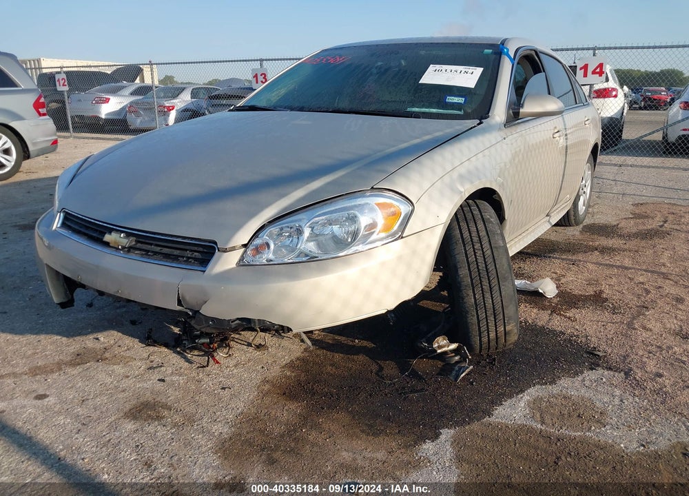 2009 CHEVROLET IMPALA LS VIN: 2G1WB57K091287911