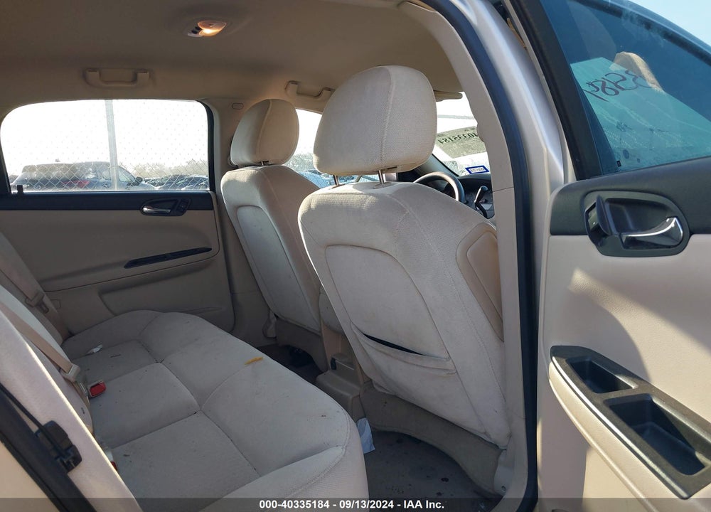 2009 CHEVROLET IMPALA LS VIN: 2G1WB57K091287911