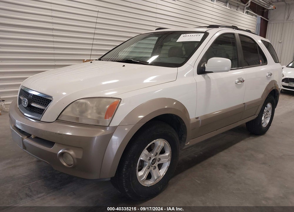2005 KIA SORENTO EX/LX VIN: KNDJC733655465824