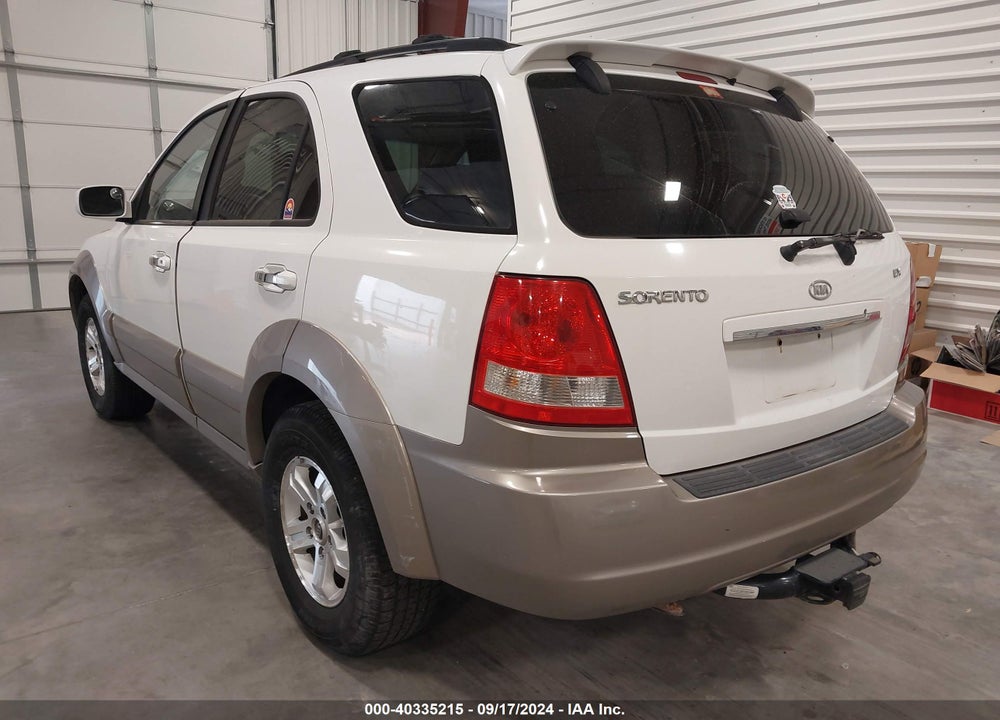 2005 KIA SORENTO EX/LX VIN: KNDJC733655465824
