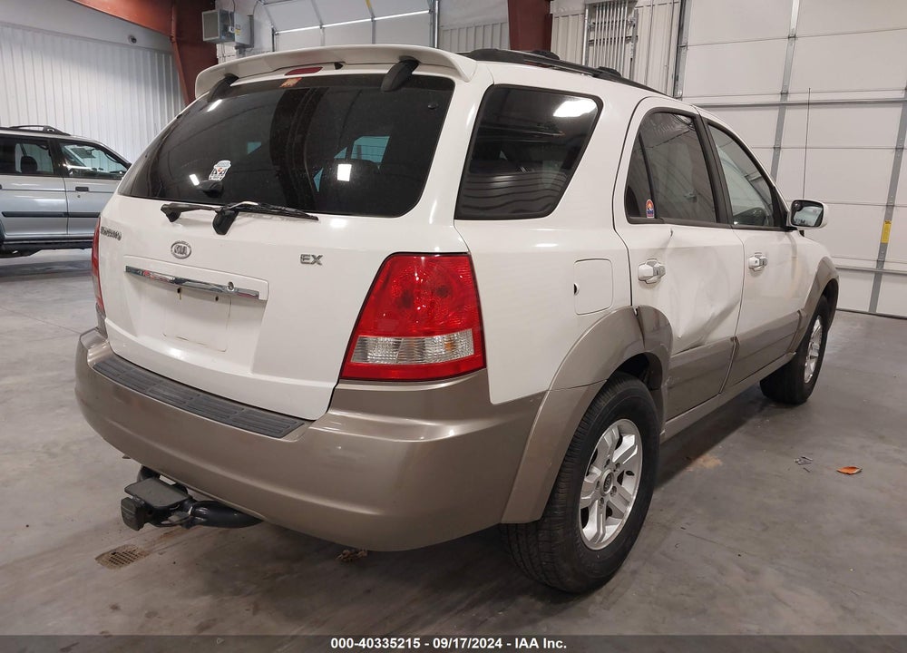 2005 KIA SORENTO EX/LX VIN: KNDJC733655465824