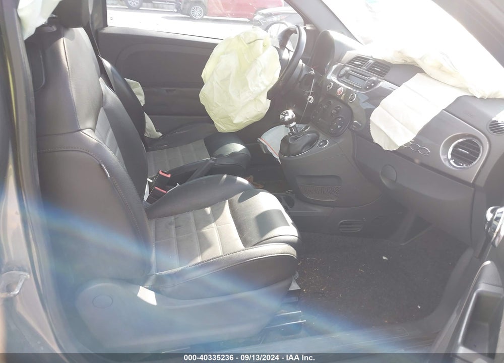 2012 FIAT 500 SPORT VIN: 3C3CFFBRXCT115050