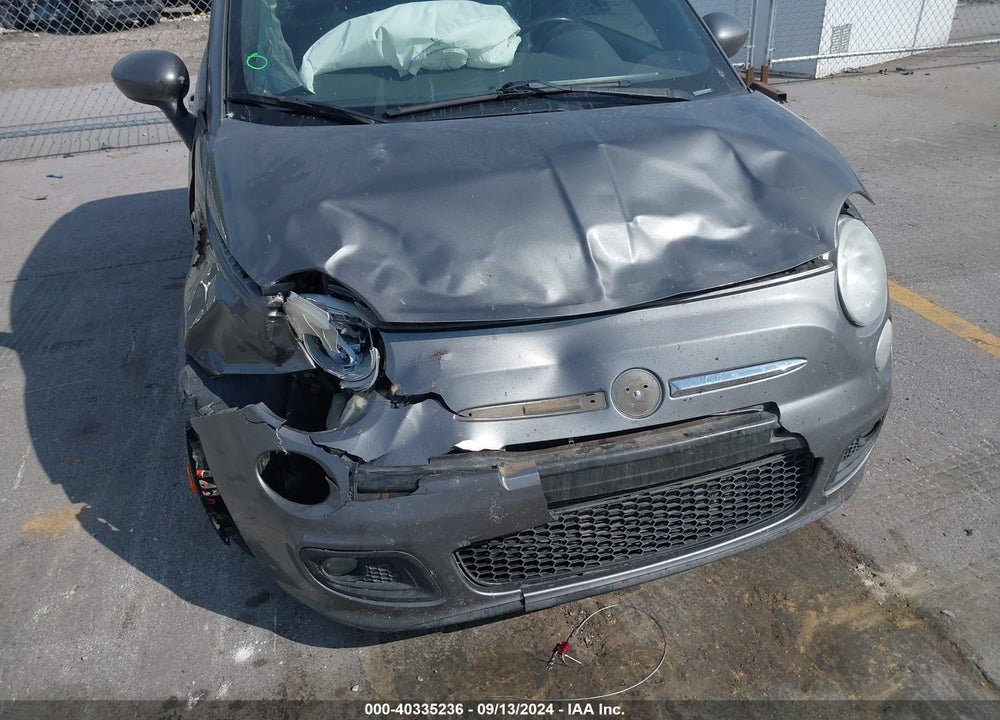 2012 FIAT 500 SPORT VIN: 3C3CFFBRXCT115050