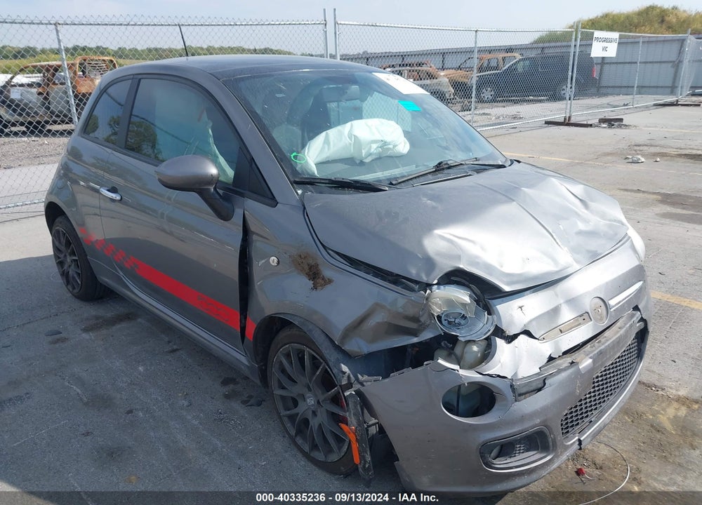 2012 FIAT 500 SPORT VIN: 3C3CFFBRXCT115050