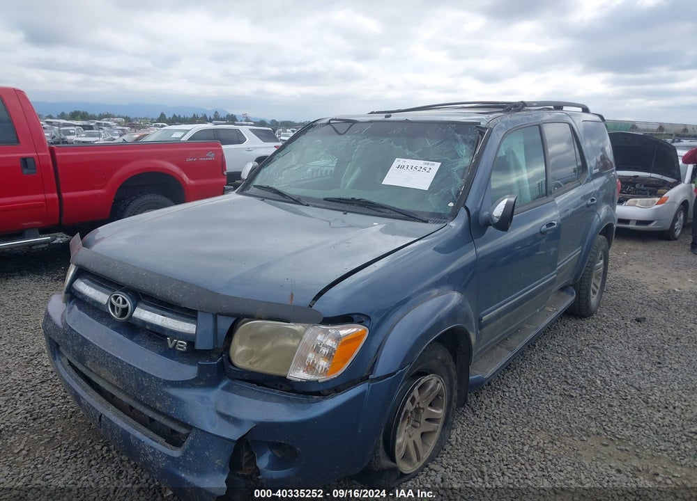 2007 TOYOTA SEQUOIA LIMITED V8 VIN: 5TDBT48A27S285019