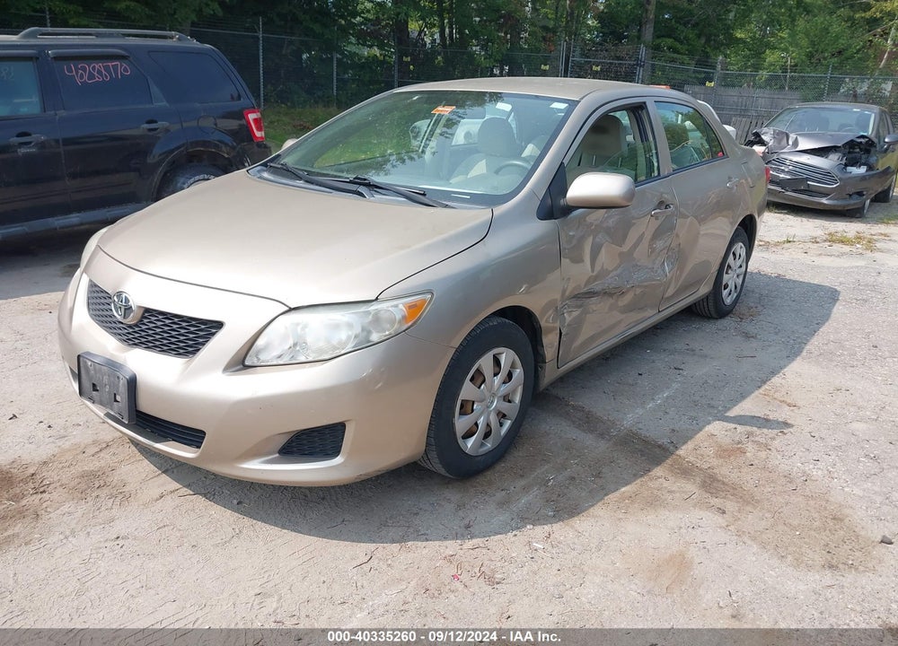 2009 TOYOTA COROLLA LE VIN: 1NXBU40E29Z120903