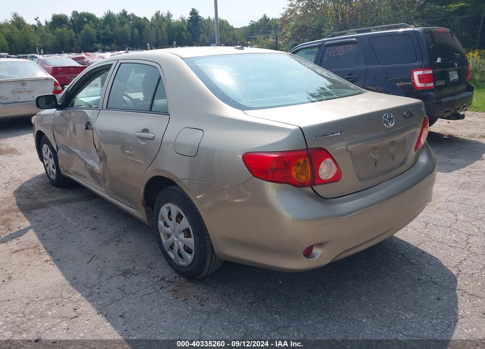 2009 TOYOTA COROLLA LE VIN: 1NXBU40E29Z120903