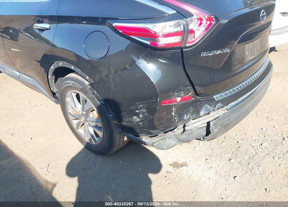 2018 NISSAN MURANO SV VIN: 5N1AZ2MH1JN146400