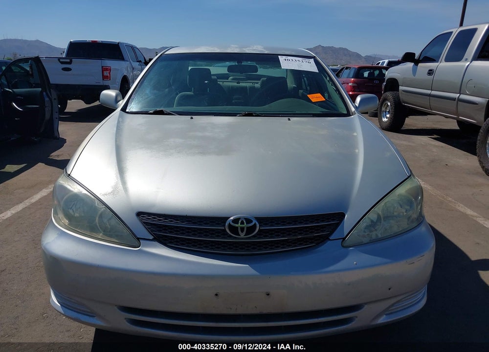 2004 TOYOTA CAMRY LE VIN: 4T1BE32K54U370395