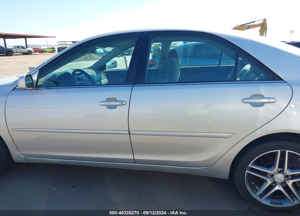 2004 TOYOTA CAMRY LE VIN: 4T1BE32K54U370395