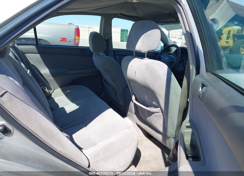 2004 TOYOTA CAMRY LE VIN: 4T1BE32K54U370395