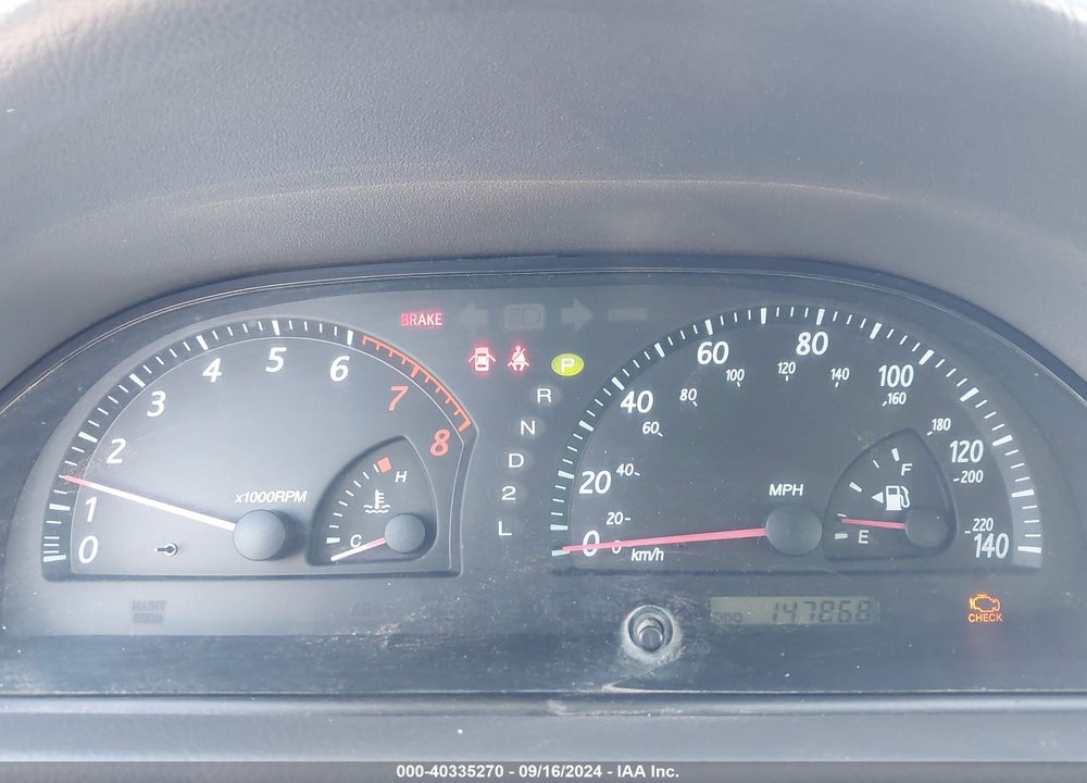 2004 TOYOTA CAMRY LE VIN: 4T1BE32K54U370395
