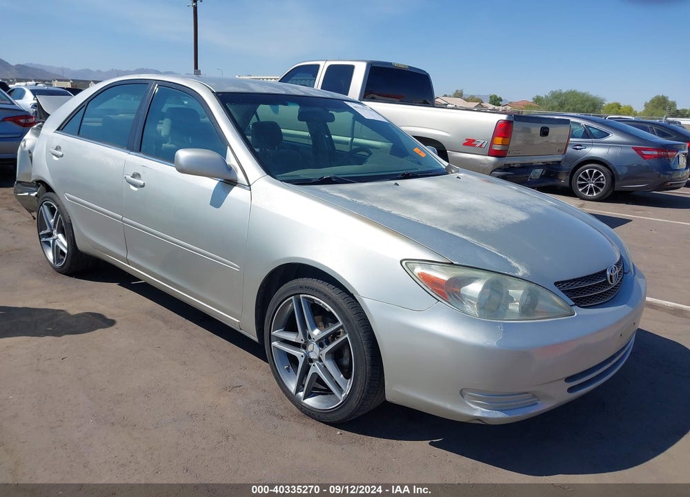 2004 TOYOTA CAMRY LE VIN: 4T1BE32K54U370395