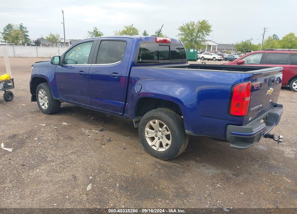 2017 CHEVROLET COLORADO LT VIN: 1GCGSCENXH1268137