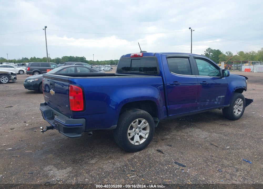 2017 CHEVROLET COLORADO LT VIN: 1GCGSCENXH1268137