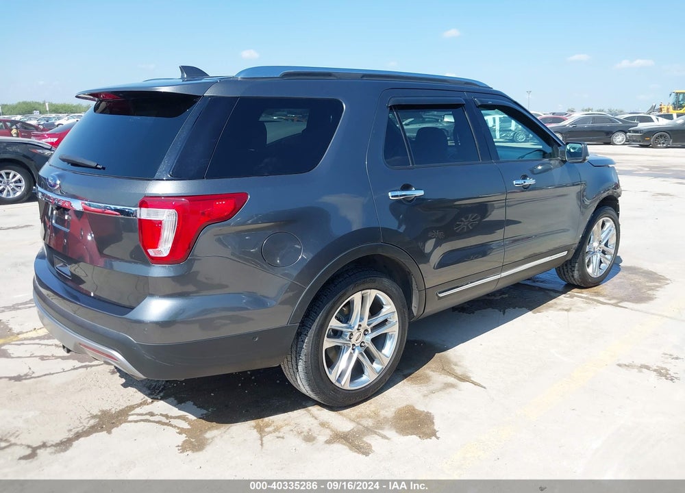 2017 FORD EXPLORER LIMITED VIN: 1FM5K7F88HGE11005