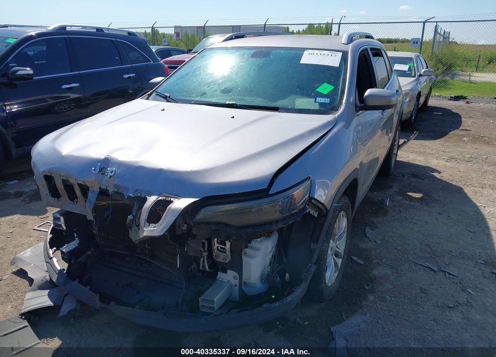 2019 CHEROKEE JEEP  LATITUDE FWD VIN: 1C4PJLCB4KD373337