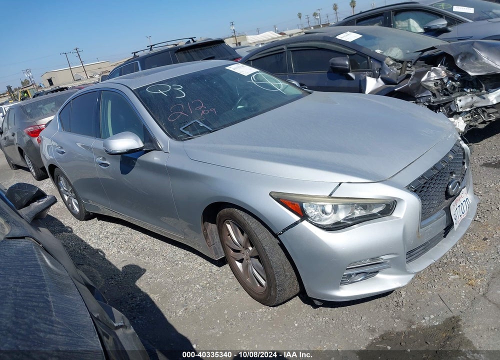2017 INFINITI Q50 3.0T PREMIUM VIN: JN1EV7AP4HM733123