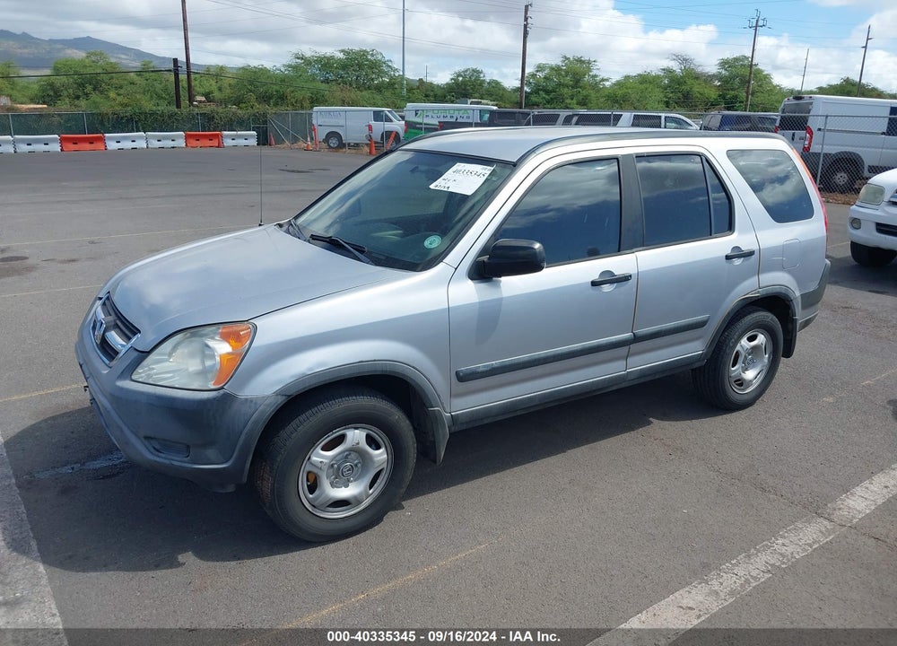 2004 HONDA CR-V LX VIN: JHLRD68404C023551