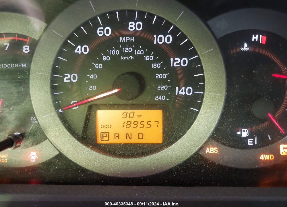 2011 TOYOTA RAV4 SPORT V6 VIN: JTMRK4DVXB5105391