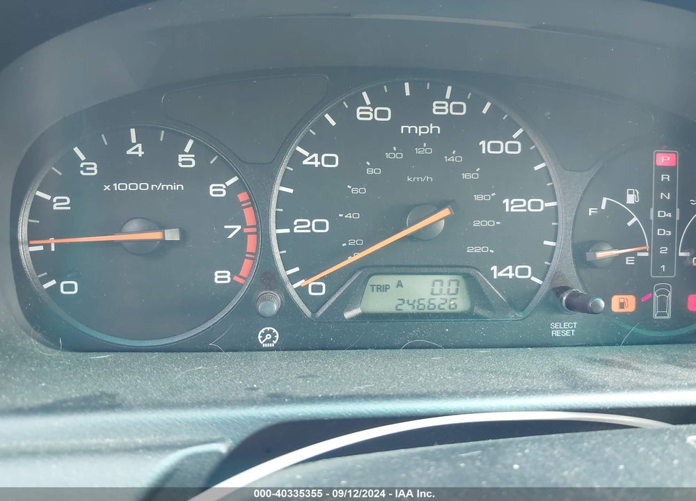2000 HONDA ODYSSEY EX VIN: 2HKRL1862YH540753