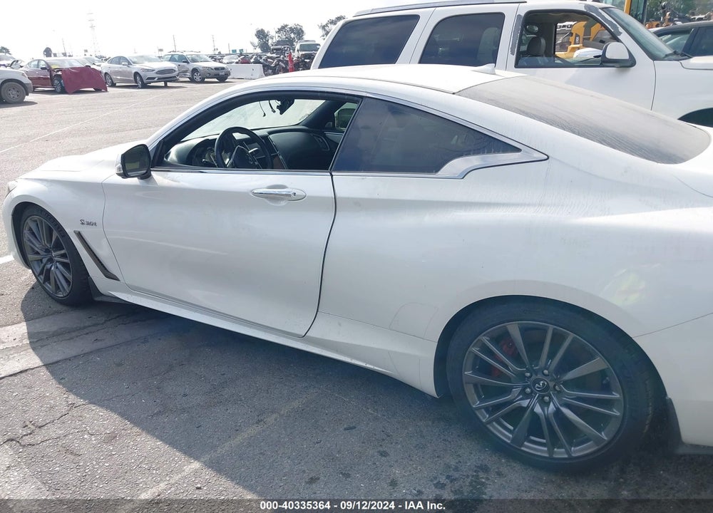 2017 INFINITI Q60 3.0T RED SPORT 400 VIN: JN1FV7EK7HM610595