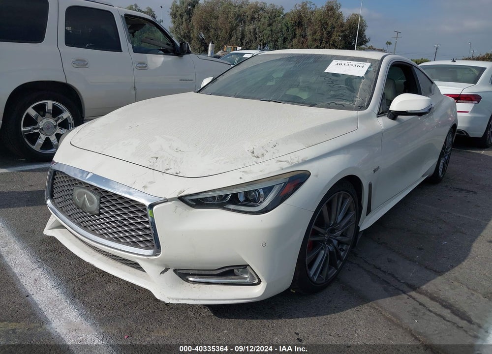2017 INFINITI Q60 3.0T RED SPORT 400 VIN: JN1FV7EK7HM610595